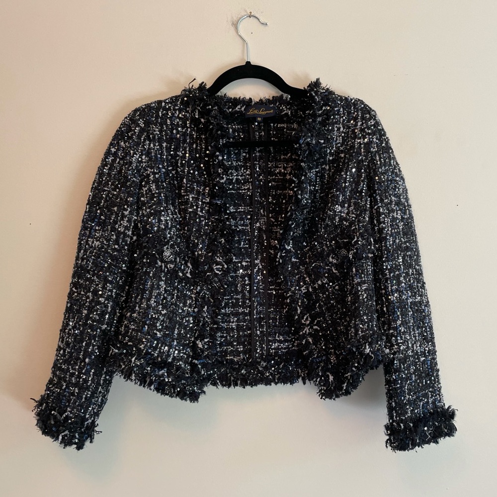 luisa spagnoli tweed jacket M IT40